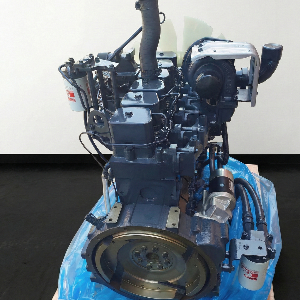 Komatsu S6D108-1 Engine Assembly - Remanufactured