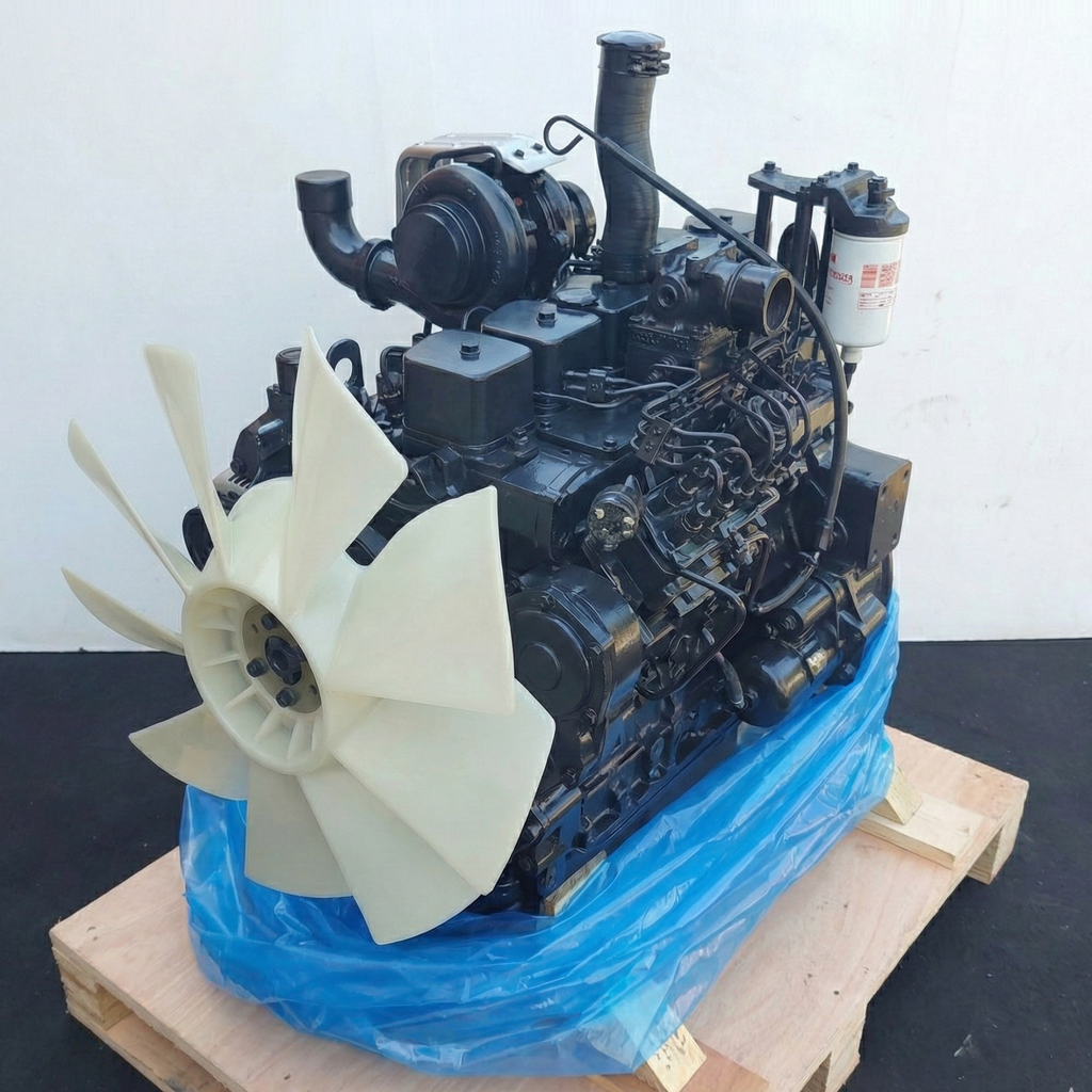Komatsu S6D108-1 Engine Assembly - Remanufactured