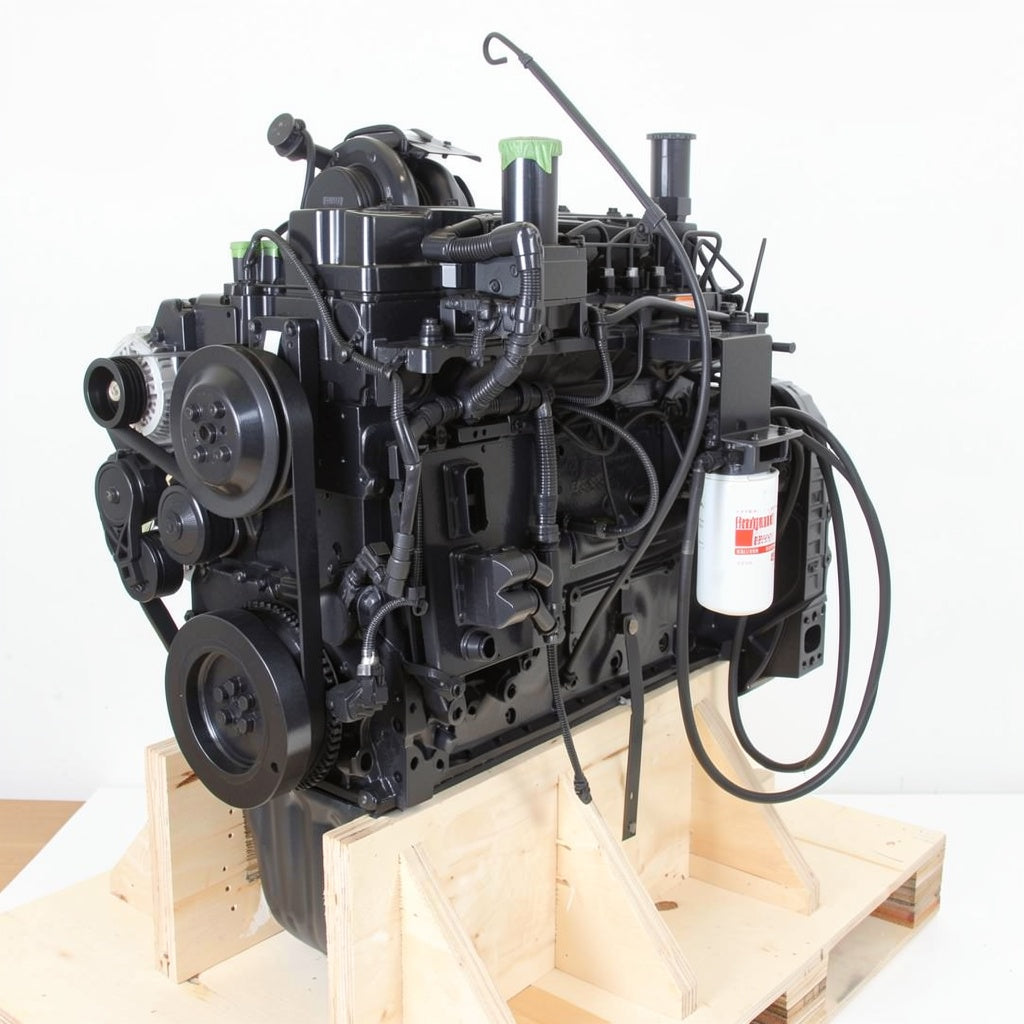 Komatsu SAA6D107E-2 Engine Assembly - New OEM Build
