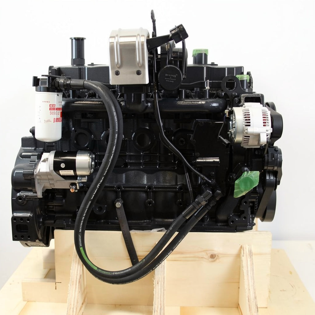 Komatsu SAA6D107E-2 Engine Assembly - New OEM Build