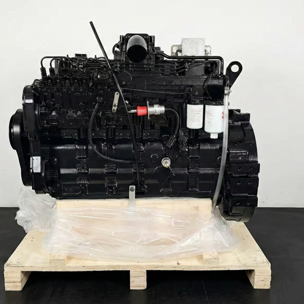Komatsu SAA6D114E-2 Engine Assembly - New OEM Build
