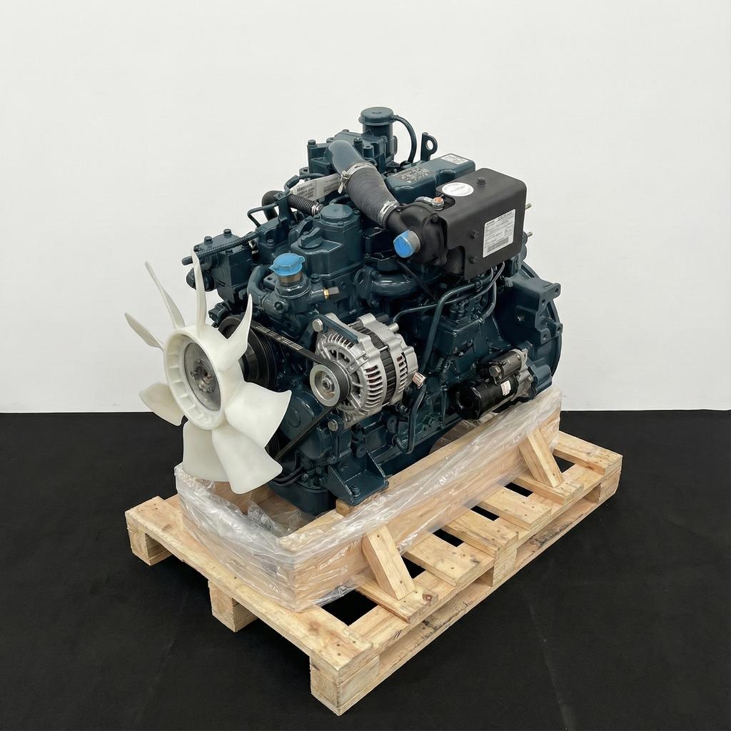 Kubota V2403 Engine Assembly - Remanufactured